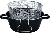 Riess Pommes-frites Pfanne 24cm Emaille Frittiertopf