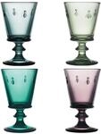La Roch&egrave;re Weingl&auml;ser Abeille Biene 240ml - 4er Set