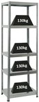 PROREGAL Metallregal Steel Eagle 180x60x40cm Fachlast 130kg Verzinkt...