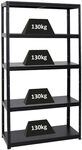 PROREGAL Metallregal Steel Eagle 180x100x40cm Fachlast 130kg Schwarz Schwerlastregal,
