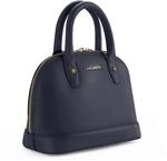 Lazarotti Bologna Leder Handtasche Damen | mit Henkel & abnehmbaren Tragegurt 