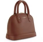Lazarotti Bologna Leder Handtasche Damen | mit Henkel & abnehmbaren Tragegurt 