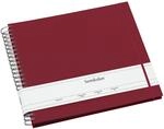 Semikolon 352963 Spiral Album Maxi Mucho - 34,5x30 cm - Fotoalbum, 90 Seiten schwarz,
