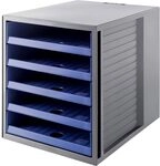 HAN Schubladenbox Schrank Set Karma mind. 80 Prozent Recycling-Kunststoff mit 5