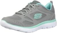 Skechers Summits Suited 12982-GYTQ, Women Sneakers,Sports Shoes, Grey, 37 EU