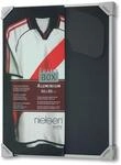 nielsen Design 8062250 Bilderrahmen, Aluminium, schwarz satiniert, 60 x 80 cm