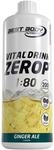 Best Body Nutrition ZEROP Vital Zuckerfreies Getr&auml;nkekonzentrat Sirup Ginger Ale