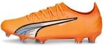 Puma Ultra Ultimate FG/AG, Unisex-Fu&szlig;ballschuhe f&uuml;r Erwachsene, orange, 46 EU