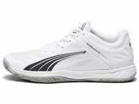 Puma Unisex Adults Accelerate Turbo Indoor Court Shoes, Puma White-Puma