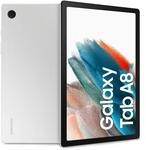 Samsung Galaxy Tab A8 Android-Tablet 10,5 Zoll WLAN RAM 3 GB 32 GB 11 Silber