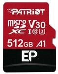 Patriot 512GB A1 V30 Micro SD Card for Android Phones and Tablets, 4K Video Recording
