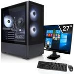 SYSTEMTREFF Office Komplett PC Set Intel Core i3-14100 4x4.7GHz | UHD 730 4K | 512GB