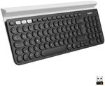 LOGITECH K780 Multi-Device Wireless Keyboard - Nordisches Layout