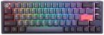 Ducky One 3 Cosmic Blue SF Gaming Tastatur, RGB LED - MX-Speed-Silver (US)