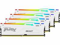 Kingston Fury Beast Weiß RGB XMP 64GB 5600MT/s DDR5 CL40 DIMM Desktop Gaming