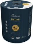 MediaRange DVD+R 4.7GB|120min 16-fache Schreibgeschwindigkeit, 100er Pack, MR443