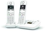 GIGASET Festnetztelefon AS690 A Duo White