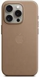 Apple iPhone 15 Pro Feingewebe Case mit MagSafe &ndash; Taupe ​​​​​​​