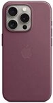 Apple iPhone 15 Pro Feingewebe Case mit MagSafe &ndash; Mulberry ​​​​​​​