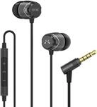 SoundMAGIC E11C Kabel-Ohrh&ouml;rer mit Mikro, Hi-Fi-Klang, 3,5mm, Schwarz