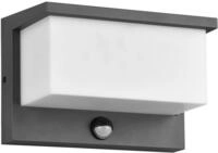 Trio Leuchten LED Au&szlig;en Wandleuchte Nestos 240969142, Aluminium Druckguss Anthrazit,