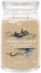 Yankee Candle Signature Duftkerze | gro&szlig;e Kerze mit langer Brenndauer &bdquo;Amber &