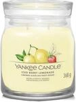 Yankee Candle Signature Duftkerze | Iced Berry Limonade Medium Jar Candle with Double
