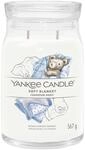 Yankee Candle Signature Duftkerze ; gro&szlig;e Kerze mit langer Brenndauer &bdquo;Soft