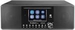 Albrecht DR 895 CD Kompaktanlage, DAB+/UKW/Internet/CD, 27895, Schwarz, mit 4"