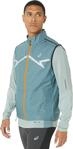 ASICS 2011C874-400 LITE-SHOW VEST Jacket Herren FOGGY TEAL Gr&ouml;&szlig;e S