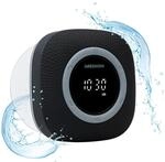 MEDION P66096 Duschradio mit Bluetooth (Badradio, UKW Radio, Saugnapf, LED-Display,