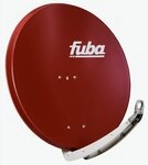 Fuba DAA 850 Satellitenspiegel 85cm Rot | F&uuml;r digitalen SAT-Empfang | Reflektor aus