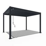 Weide Classic Pergola freistehend mit verstellbarem Lamellendach 