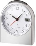 TFA Dostmann Analoger Funk-Wecker, 98.1040.54, mit digitaler Sekundenanzeige,