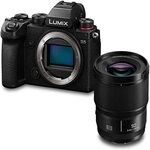 Panasonic LUMIX DC-S5E-K S5 Full Frame spiegellose Kamera mit 50 mm F1.8 Objektiv, 4K