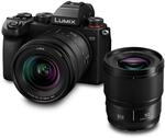 Panasonic LUMIX S DC-S5KCE-EG, Vollformatkamera, Allround-Set mit Zwei Objektiven: