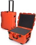 Nanuk 960 Wasserdichter Hartschalenkoffer Mit R&auml;dern und Anpassbarer Schaum - Orange