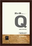 nielsen Bilderrahmen, 20 x 30 cm, Holz, Weng&eacute;, Fotorahmen zum Auftstellen und