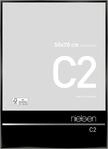 nielsen Aluminium Bilderrahmen C2, 50 x 70 cm, Schwarz
