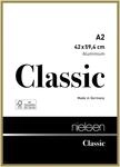 Nielsen Aluminium Bilderrahmen Classic, 42x59,4 cm (A2), Gold