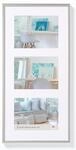 walther design Bilderrahmen silber 3X 15x20 cm Galerie mit Passepartout, New