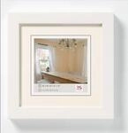 walther design Bilderrahmen polarweiss 10 x 10 cm Peppers Holzrahmen BP010V
