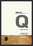 nielsen Bilderrahmen, 42 x 59,4 cm (A2), Holz, Schwarz, Posterrahmen zum Aufh&auml;ngen