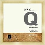 nielsen Bilderrahmen, 20 x 20 cm, Holz, Gold, Fotorahmen zum Auftstellen und