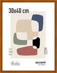 accent by nielsen Holz Bilderrahmen Zoom, 30 x 40 cm, Orange