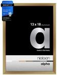 nielsen Aluminium Bilderrahmen Alpha, 13 x 18 cm, Kupfer