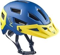 Black Crevice MTB Fahrradhelm, Navy/Yellow, S/M (54-58cm)&hellip;