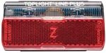 Busch & M&uuml;ller R&uuml;cklicht Toplight Line PLUS Fahrradlicht, schwarz/rot,