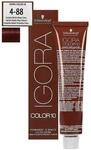 Schwarzkopf Professional Igora Color10 Permanente Haarfarbe 4-88 Mittelbraun Rot