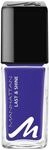 Manhattan Last & Shine Nagellack &ndash; K&ouml;nigsblauer, gl&auml;nzender Nail Polish f&uuml;r 10